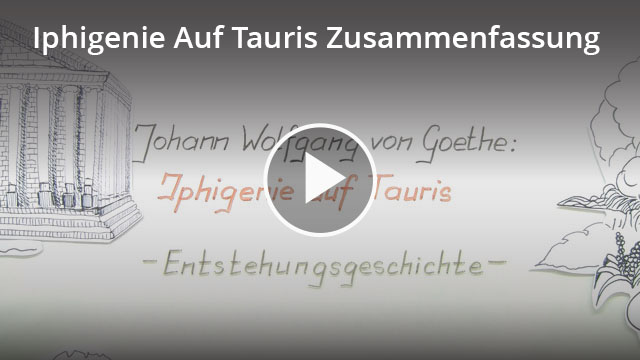 Iphigenie Auf Tauris Zusammenfassung Definition Zusammenfassung