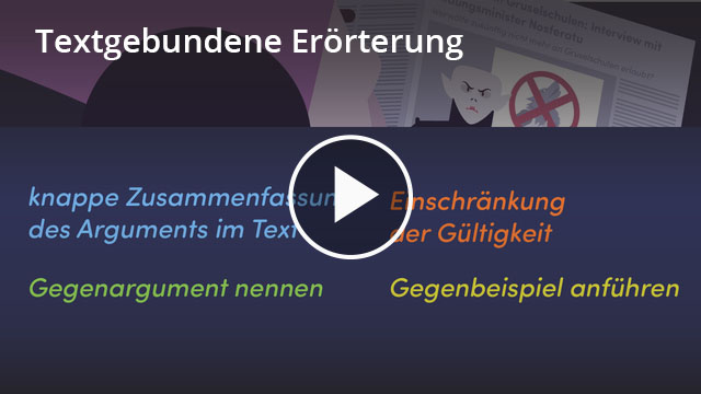 Wie Schreibt Man Eine Textgebundene Erörterung Textgebundene Erörterung – Definition & Zusammenfassung | Easy Schule