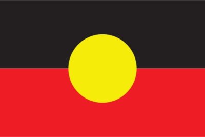 Flagge der Aborigines