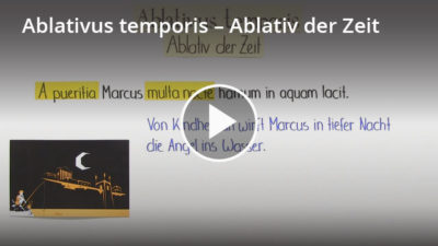 Ablativus temporis: Lernvideo