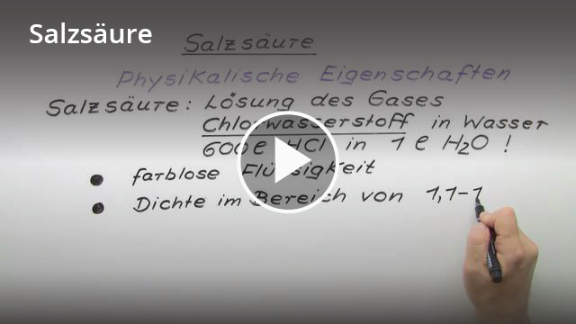 Wie Ist Der Name Salzsäure Zu Erklären easy-schule.de