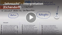 Sehnsucht Eichendorff – Definition & Zusammenfassung | Easy Schule