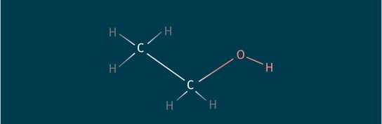 Strukturformel Ethanol