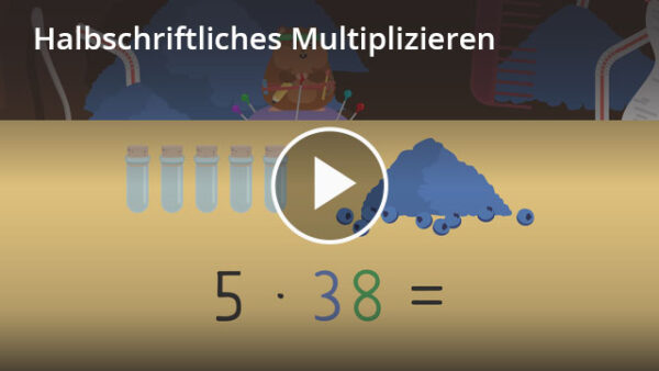 Multiplizieren: Lernvideo