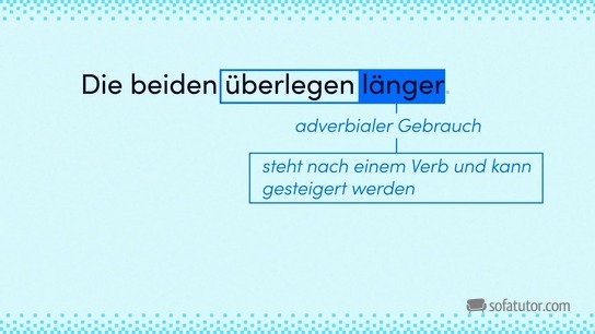 adverbialer Gebrauch von Adjektiven