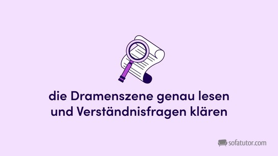 Dramenanalyse Schritt 1